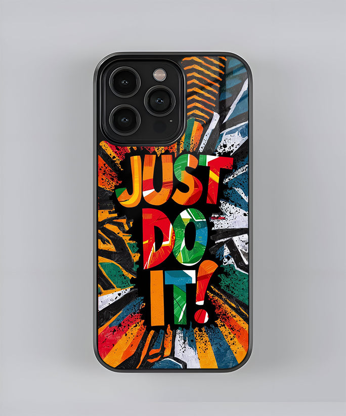 Just Do It Premium Glass Case