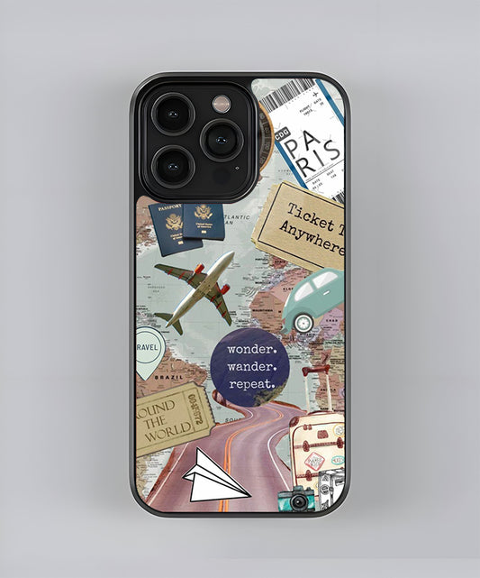 Travel Premium Glass Case