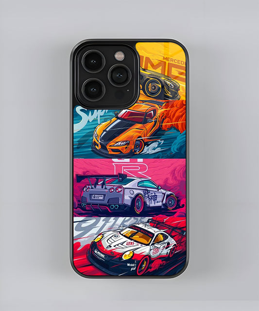 Cars Premium Glass Case