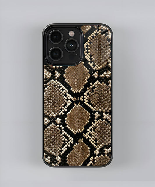 Snake Skin Premium Glass Case