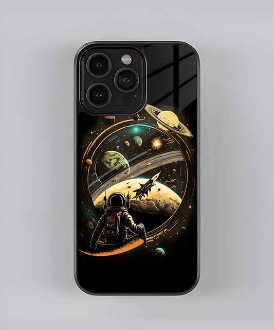 Astronaut Premium Glass Case