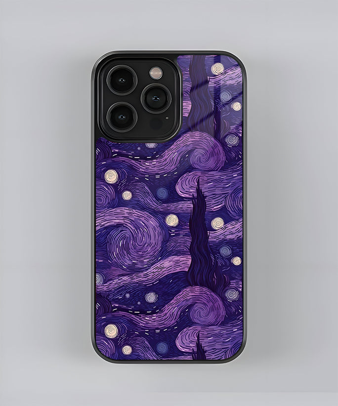 Nebula Galaxy Premium Glass Case