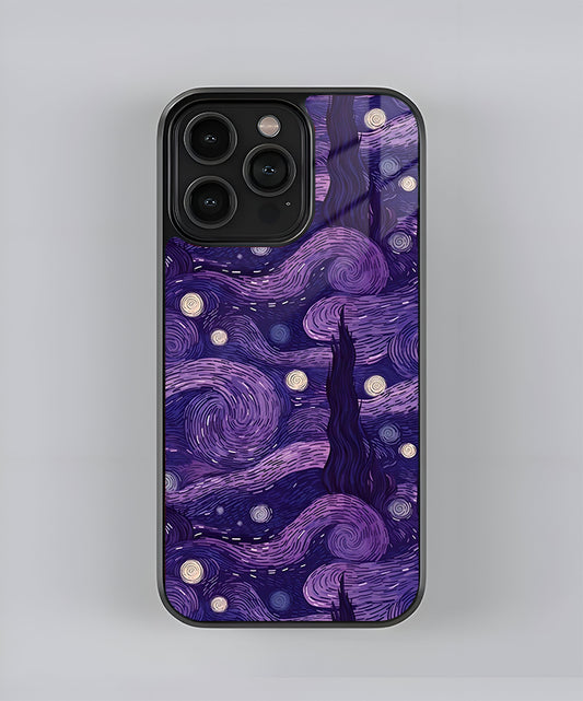 Nebula Galaxy Premium Glass Case