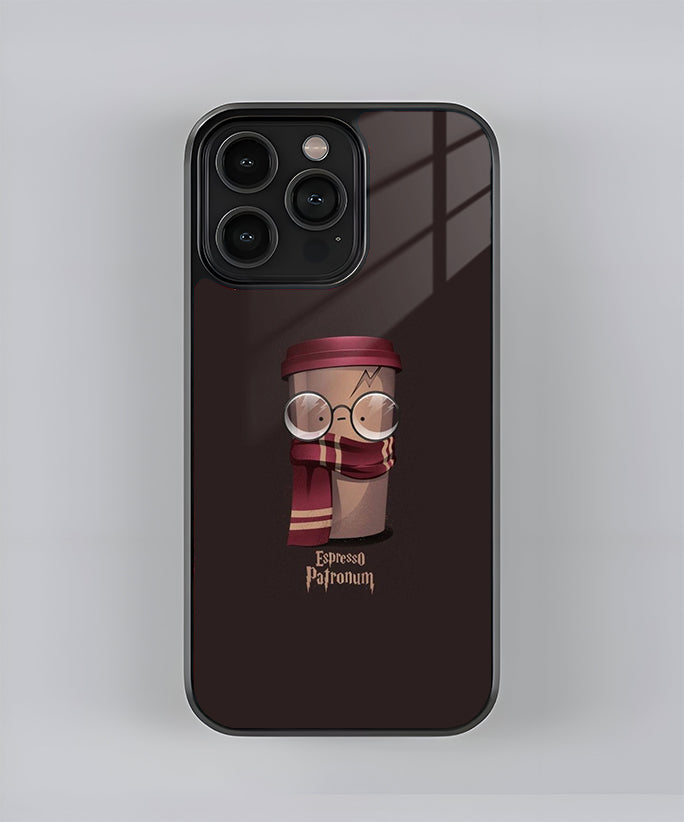 Espresso Patronum Coffee Cup Premium Glass Case