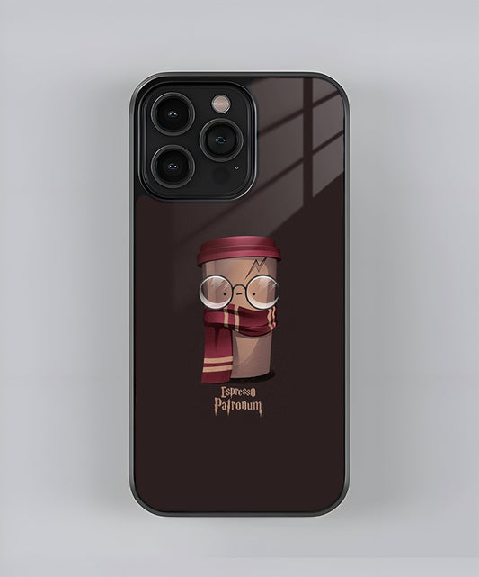 Espresso Patronum Coffee Cup Premium Glass Case