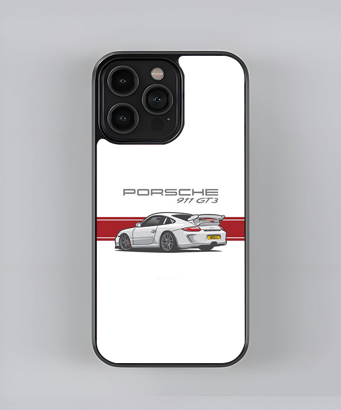 911 GT3 Porche Premium Glass Case