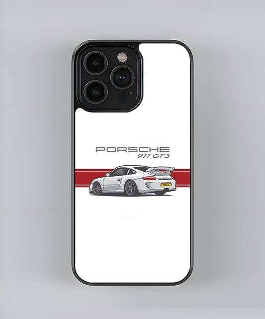 911 GT3 Porche Premium Glass Case