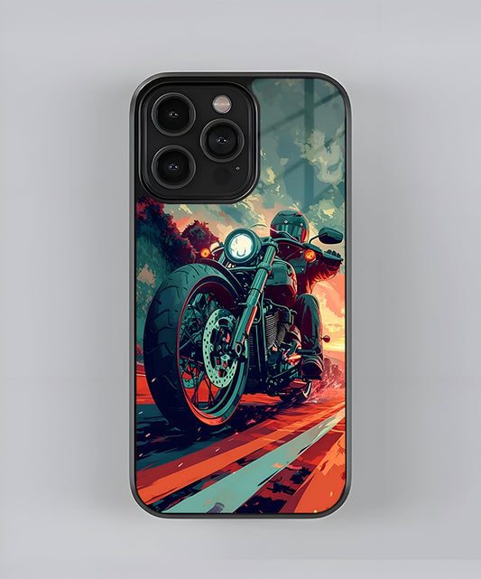 Biker Premium Glass Case