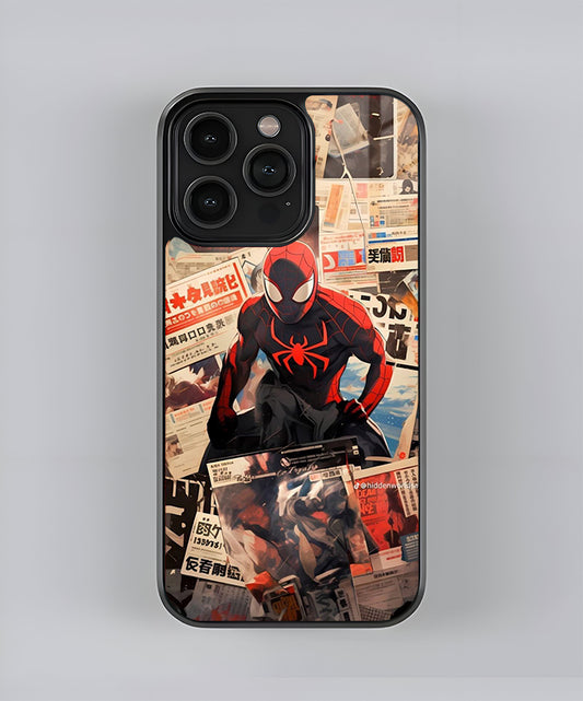 Spiderman Premium Glass Case