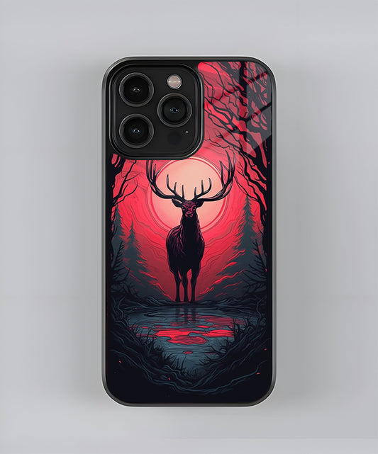 Deer Premium Glass Case