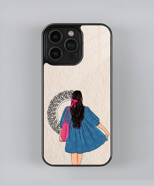 Girl Premium Glass Case