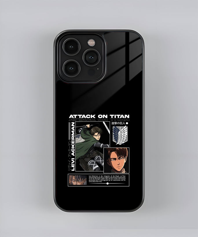 Attack On Titan Premium Glass Case