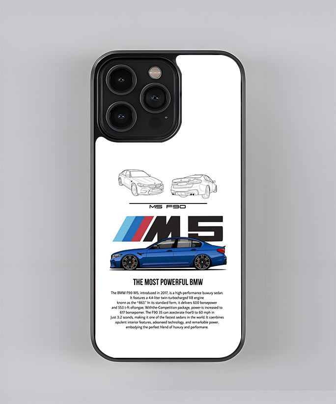 BMW M5 Premium Glass Case