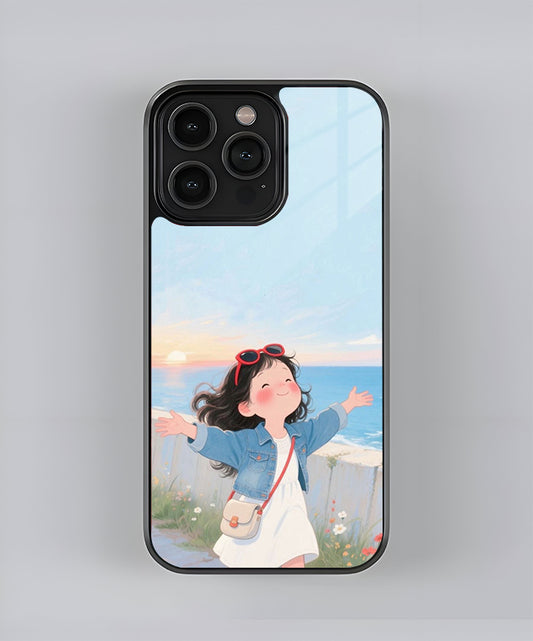 Chubby Girl Premium Glass Case