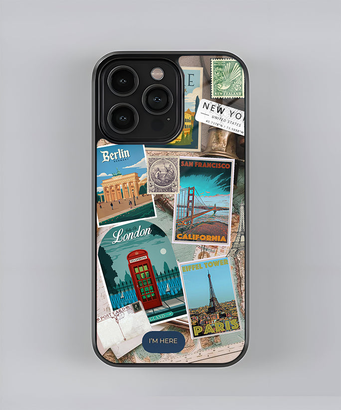 Countries Premium Glass Case