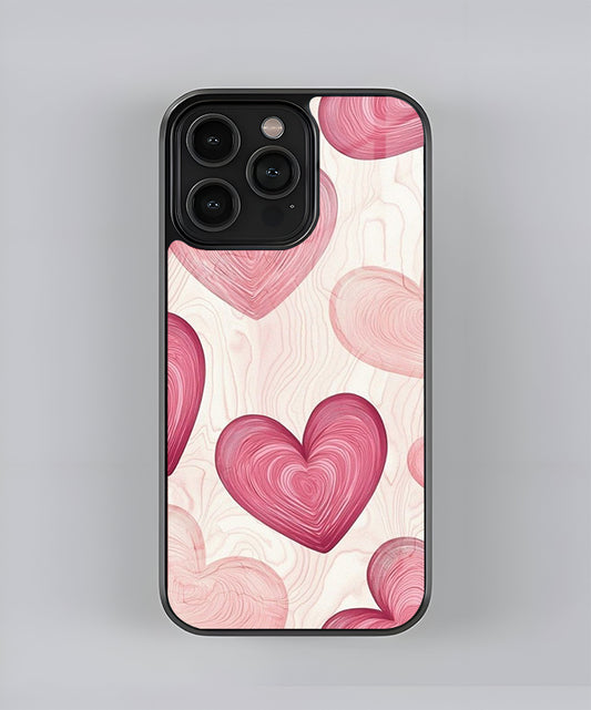 Heart Premium Glass Case