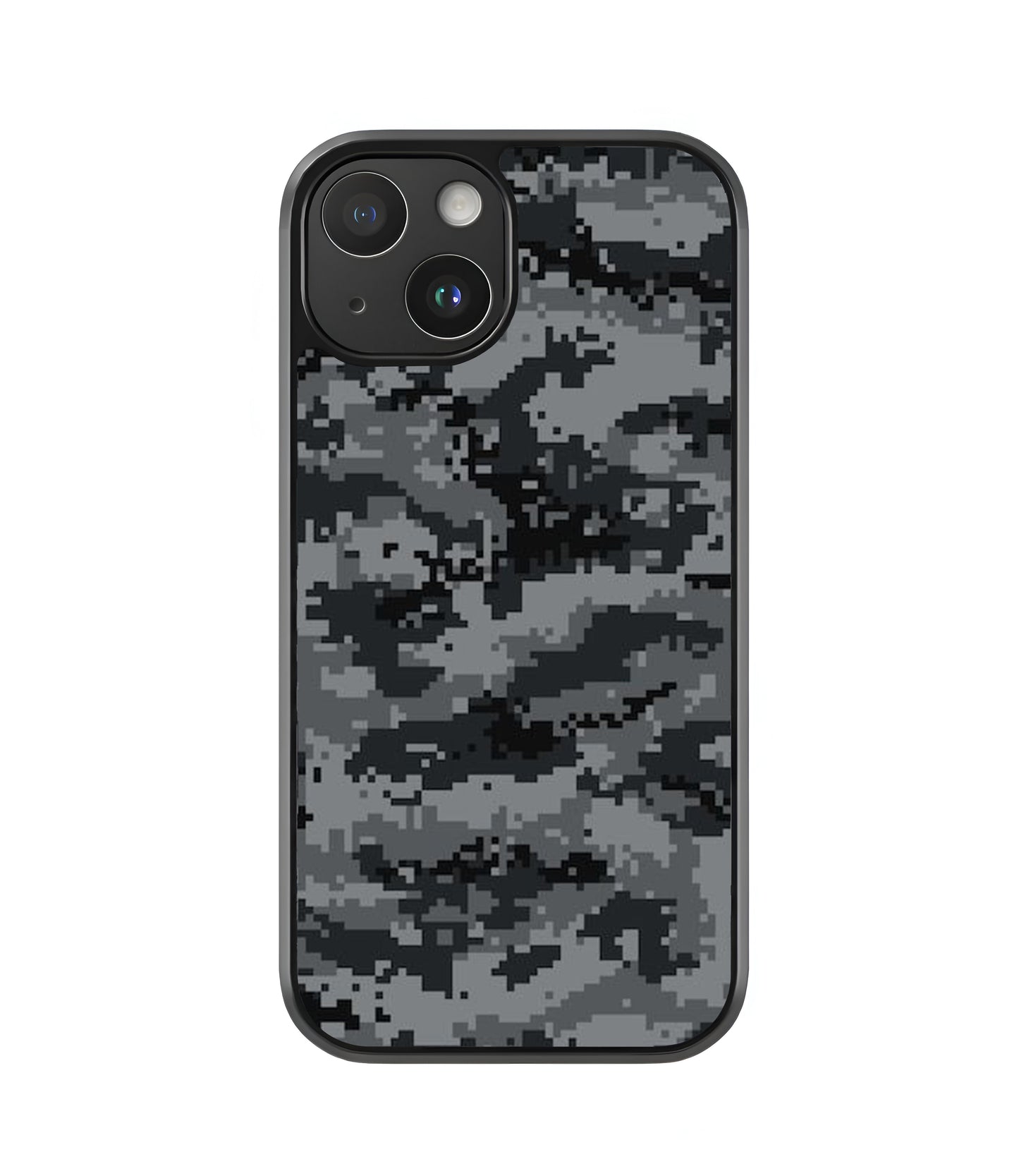 Grey Camo Skin Case