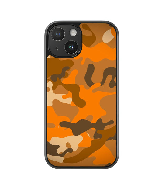 Orange Camo Skin Case