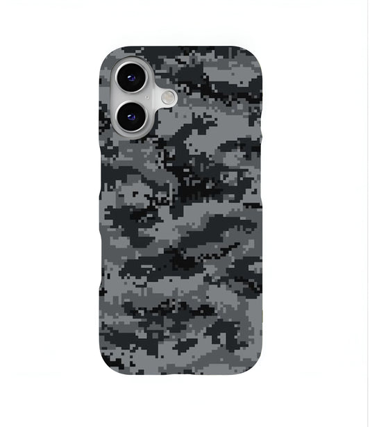 Gray Dot Camo Hard Case