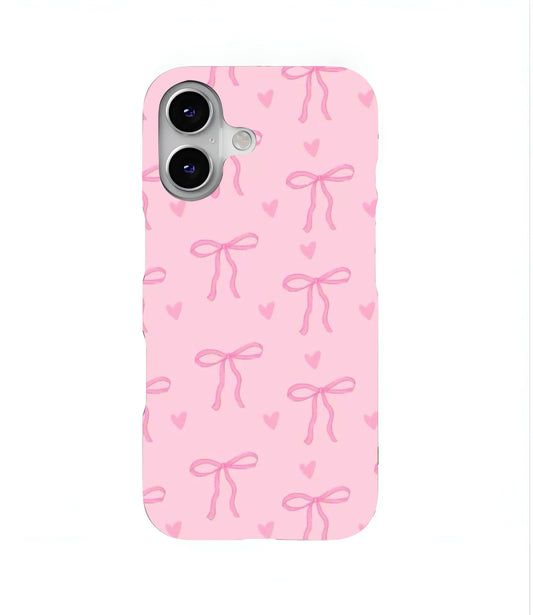 Pink Bow Hard Case