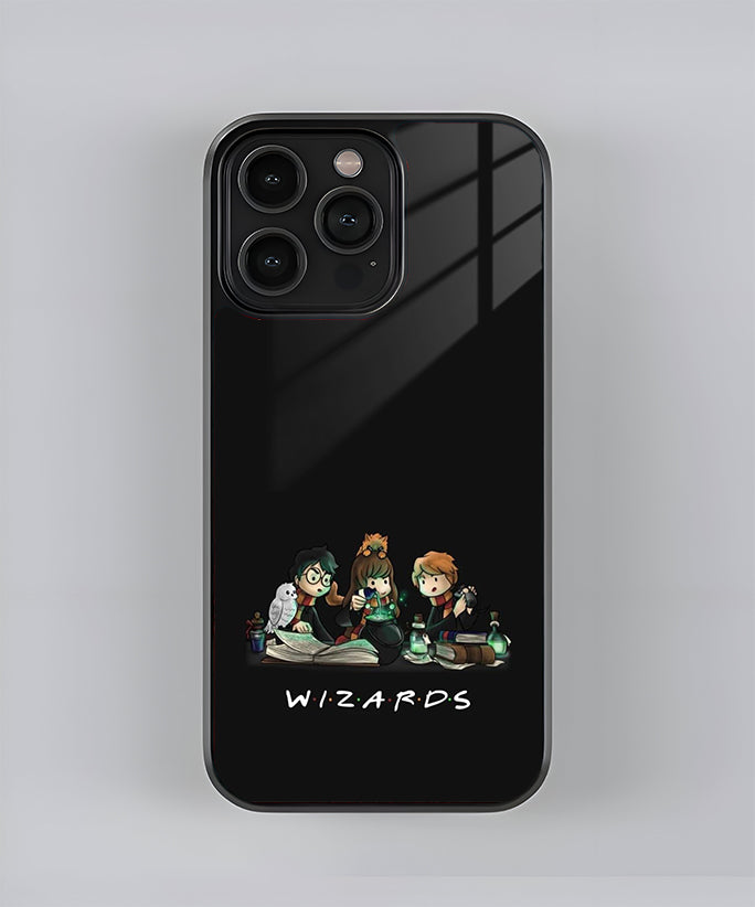 Wizards Trio Premium Glass Case