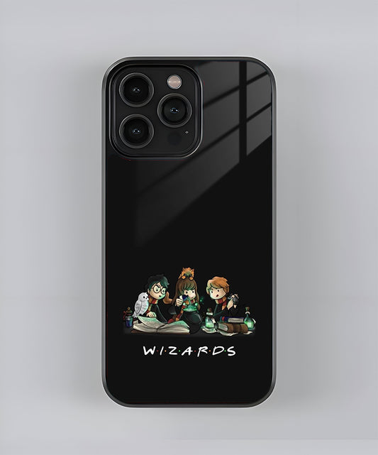 Wizards Trio Premium Glass Case