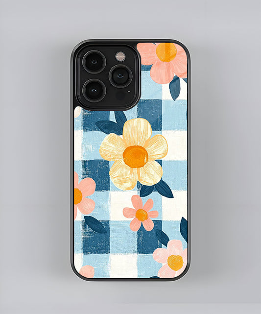 Flower Premium Glass Case