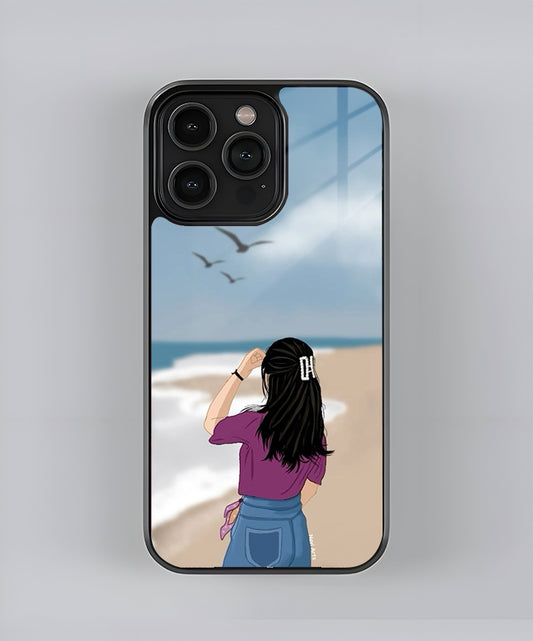 Girl Premium Glass Case