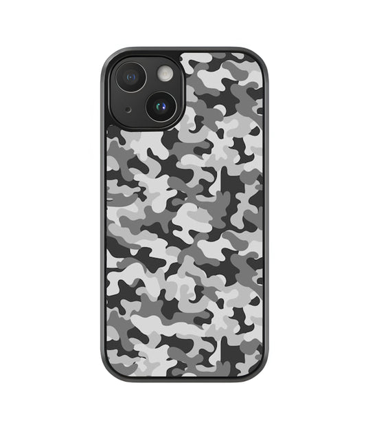 Grey Camo Skin Case