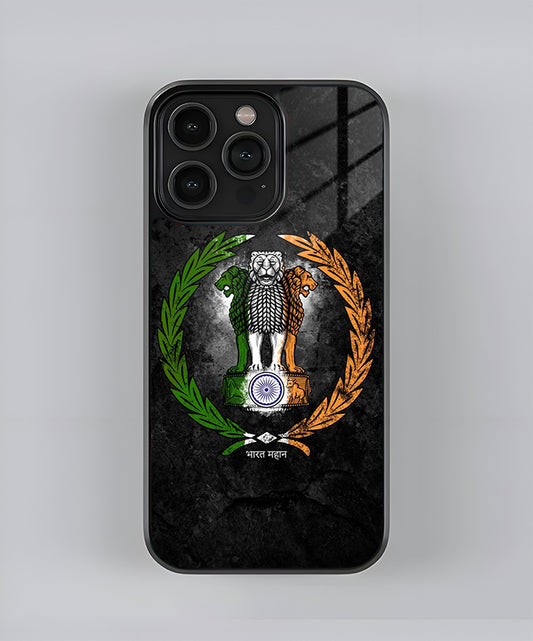 Satyamev Jayate Premium Glass Case