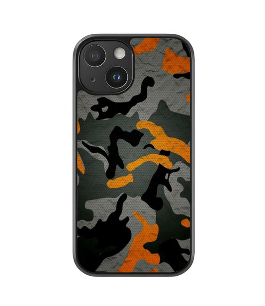 Orange Camo Skin Case