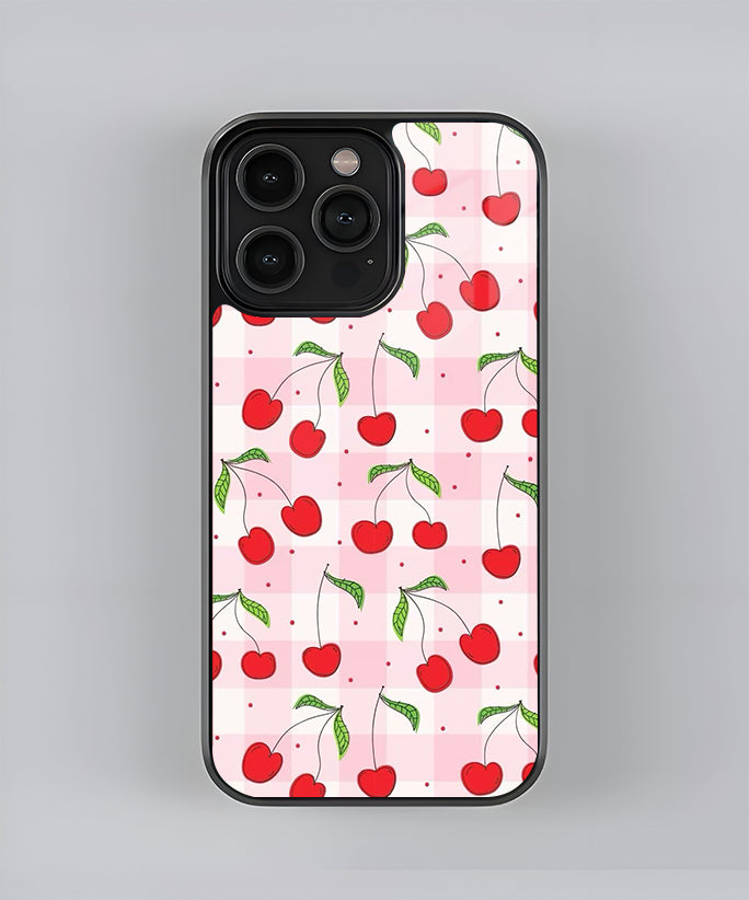 Cherry Premium Glass Case