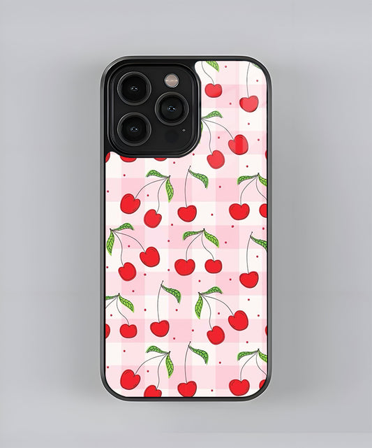Cherry Premium Glass Case