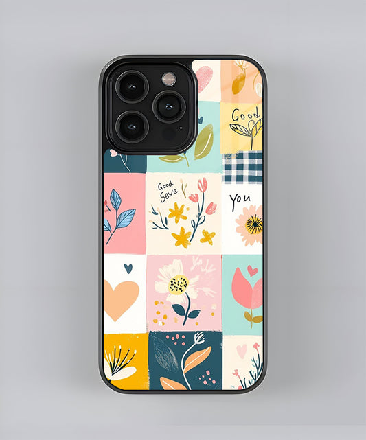 Flower Premium Glass Case