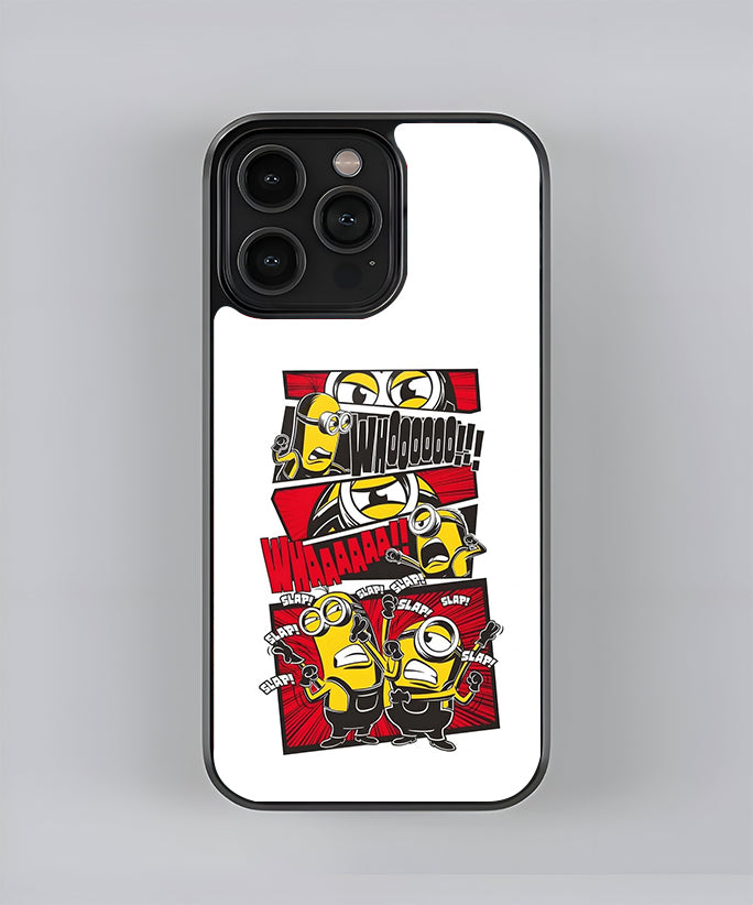 Minions Premium Glass Case