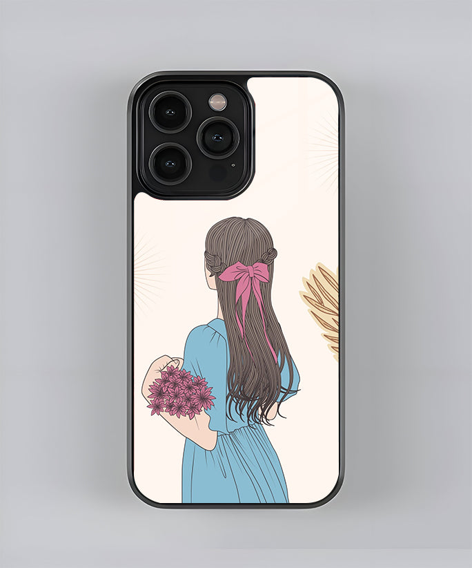 Girl Premium Glass Case