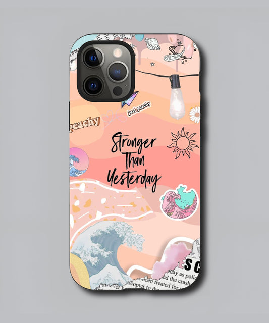 Strong Than Yesterday Premium Soft Case