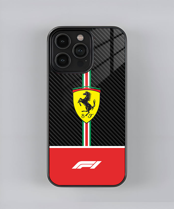 F1 Ferrari Premium Glass Case
