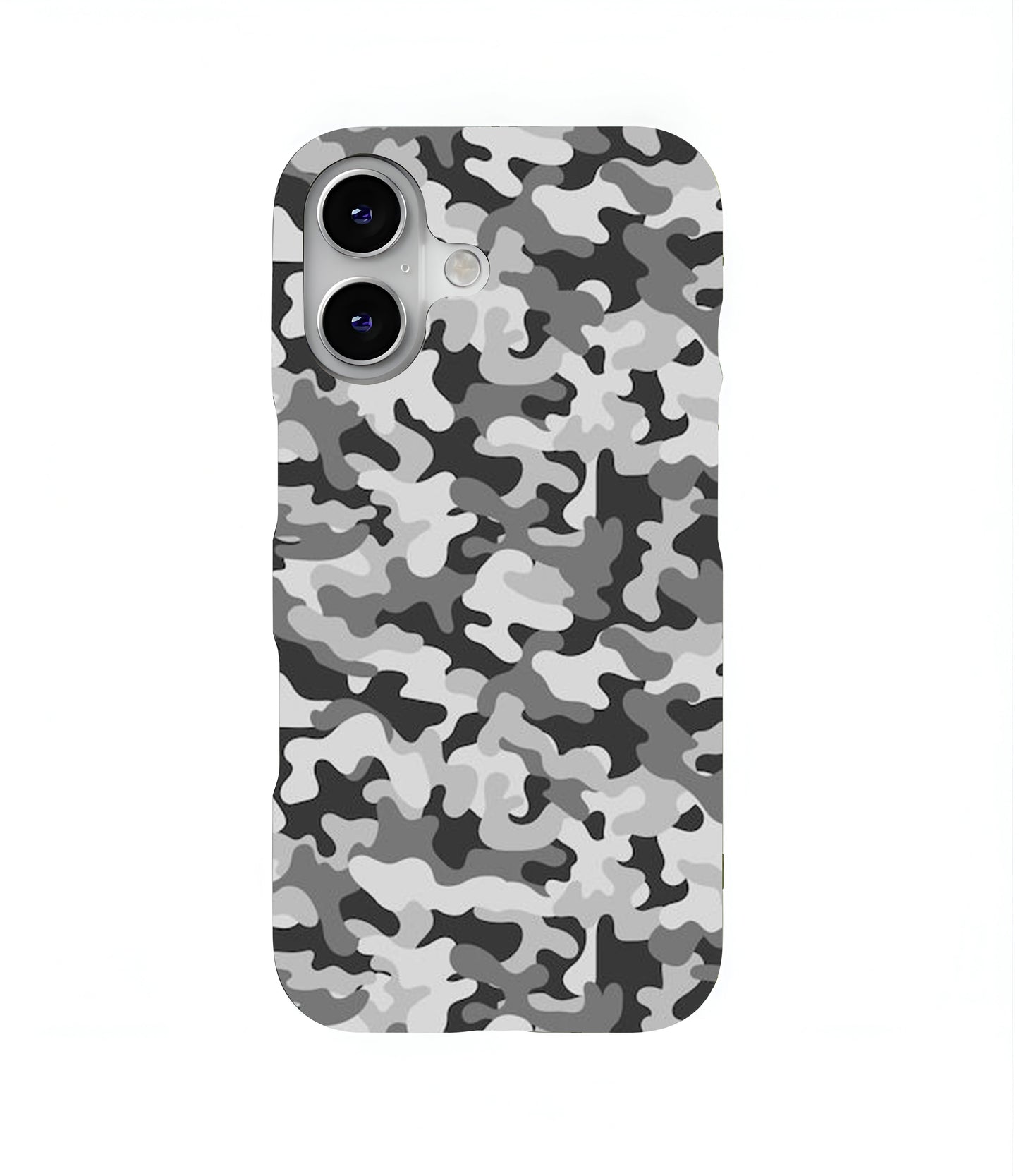 White Camo Hard Case